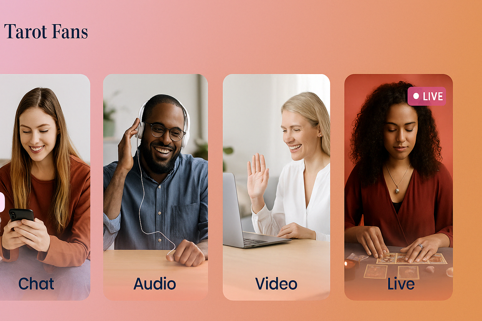 Audio, vídeo, chat, en vivo: ¿qué tipo de consulta es para ti?